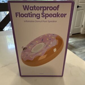 Brand New - Inflatable Donut Waterproof Floating Bluetooth Speaker
